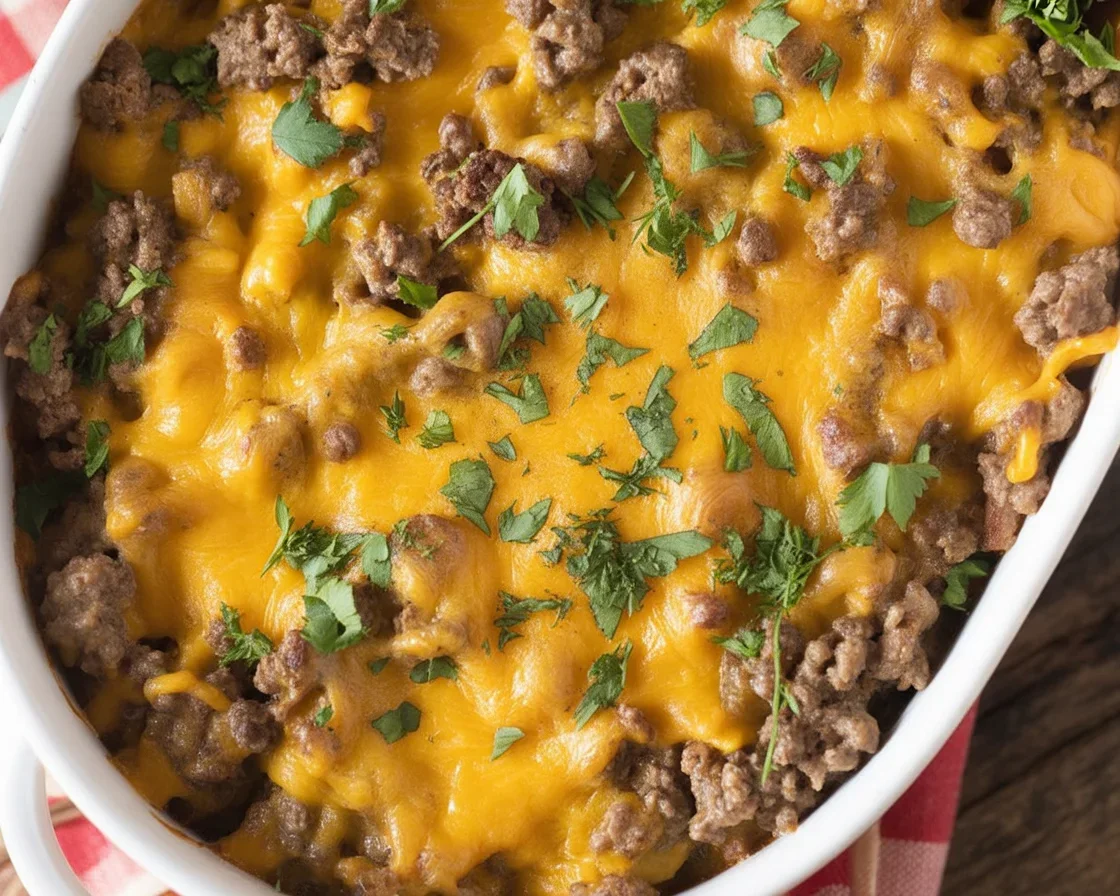Delicious low carb hamburger recipes including keto casseroles and bunless burgers.
